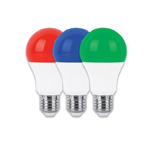 لامپ LED حبابی 9 وات رنگی پارس شعاع توس-0