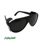 عینک ایمنی تک پلاست مدل کرکره ای دودی